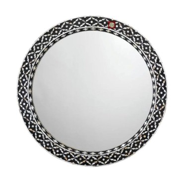 Handmade Mother of pearl Mirror Frame Inlay Furniture