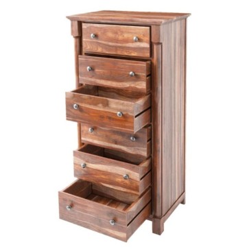 Rustic Solid Wooden Handmade Chest of Drawer / Drawer Dresser Furniture