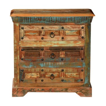 Rustic Solid Reclaimed Wooden Modern Antique Handmade Chest of Drawer