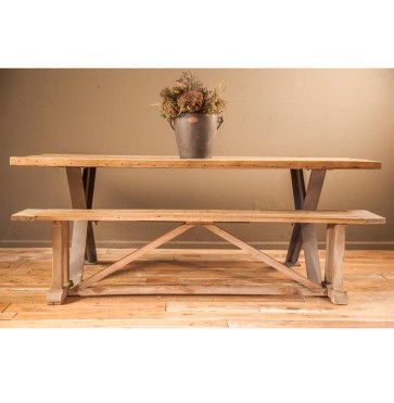Rustic Solid Wooden Handmade Dining Table  Furniture
