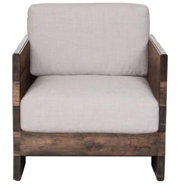 Rustic Solid Wooden Handmade Bar Chair / Sofa Furniture