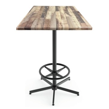  Rustic Solid Reclaimed Wooden Modern Antique Handmade Bar Table