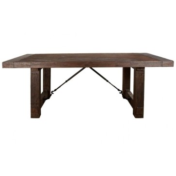  Rustic Solid Wooden Handmade Dining Table Folding  Furniture