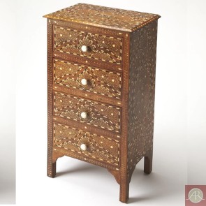Bone Inlay Handmade Antique Home Decor Furniture Chest of drawer