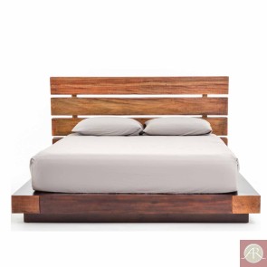 Solid Wooden Bookcase Bed