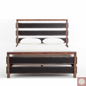 Solid Wooden Bookcase Bed