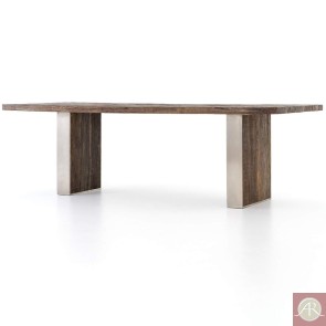 Solid Reclaimed Wooden Modern Antique Handmade Dining Table Furniture
