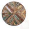 Round Reclaimed Wooden Table Top