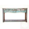 Solid Rustic Wooden Modern Antique Handmade Console Table