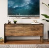 Rustic Solid Reclaimed Wooden Modern Antique Handmade TV Unit